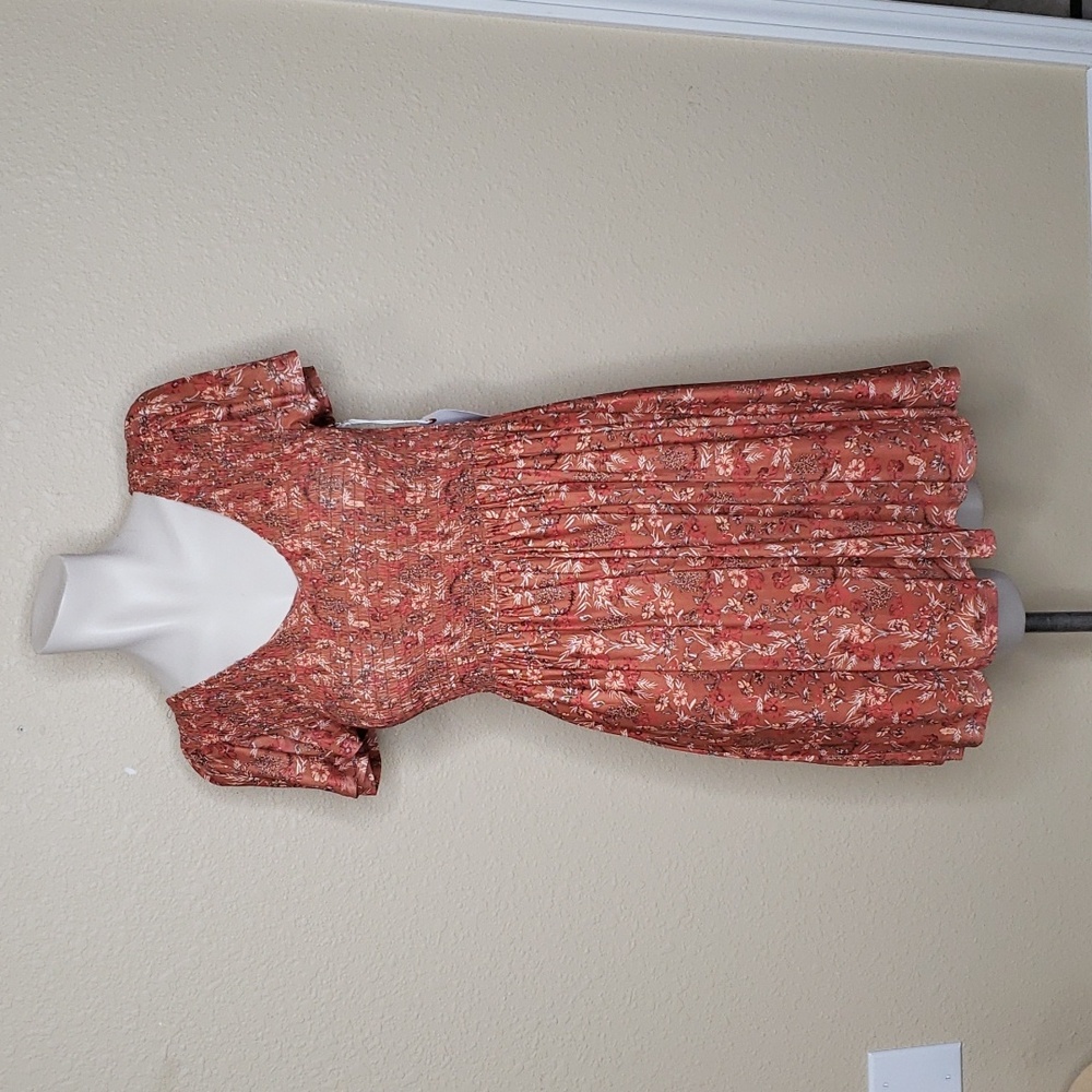 Coco + Jaimeson Rancher's Daughter Floral Midi Dress (Size Medium)